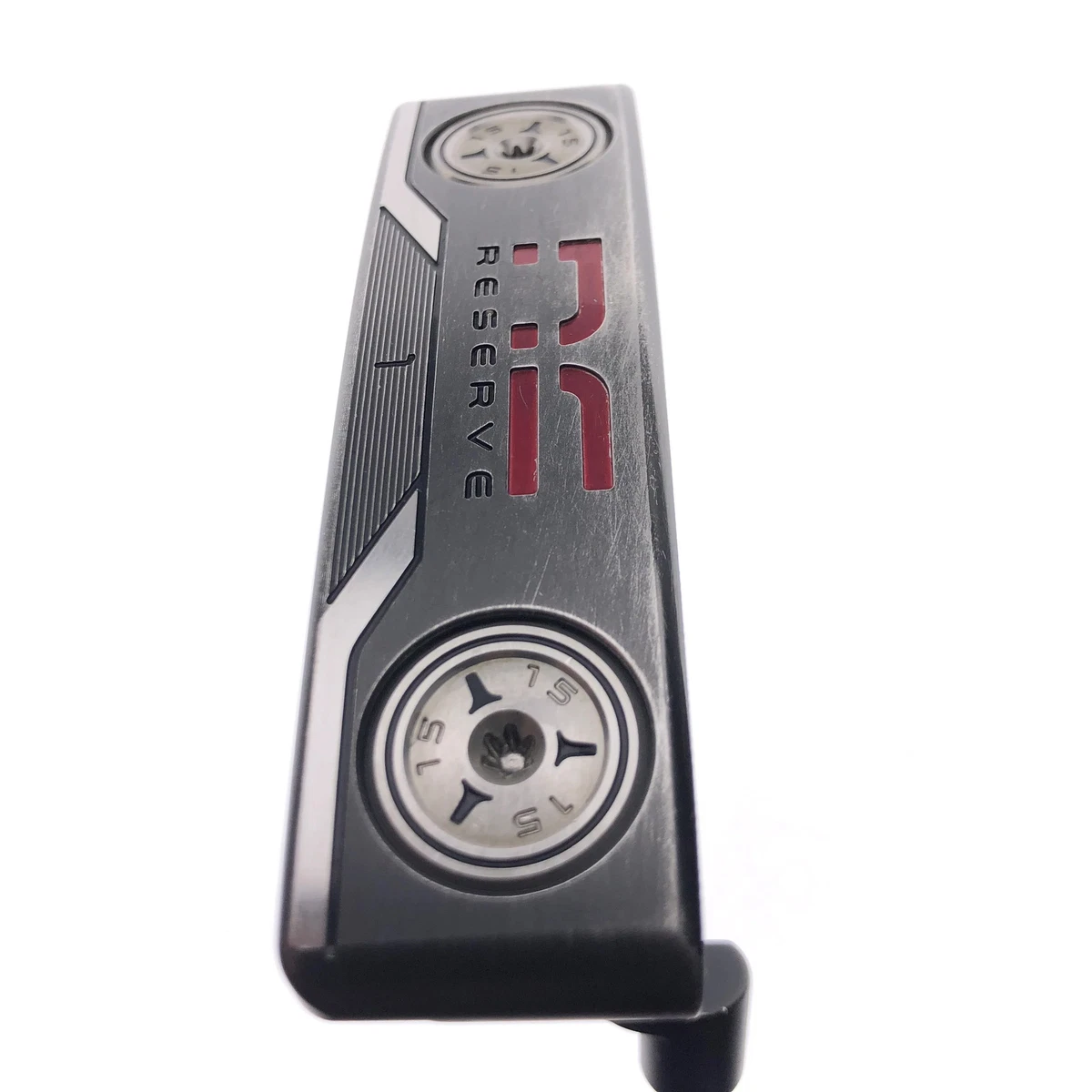 Putter Ventre Never Compromise Milled Series 2 – Droitier, Lame Acier, 35 Pouces
