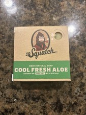 Dr. Squatch Cool Fresh Aloe Natural Bar Soap Zero Grit - 5 Oz