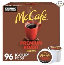 McCafe, Premium Roast Coffee, Keurig Single Serve K-Cup Pods, 96 Count  