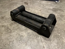 Warn Roller Fairlead for Industrial Winches With 10in Drum, Steel Black, #24336