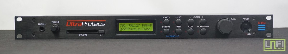 E-MU Ultra Proteus 90's Z-Plane Synthesiser 1U Rack / UltraProteus