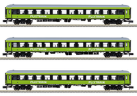 Minitrix 15462 3-Tlg. Schnellzugwagen-Set Flixtrain, Ep. Vi, Spur N Neu Trix