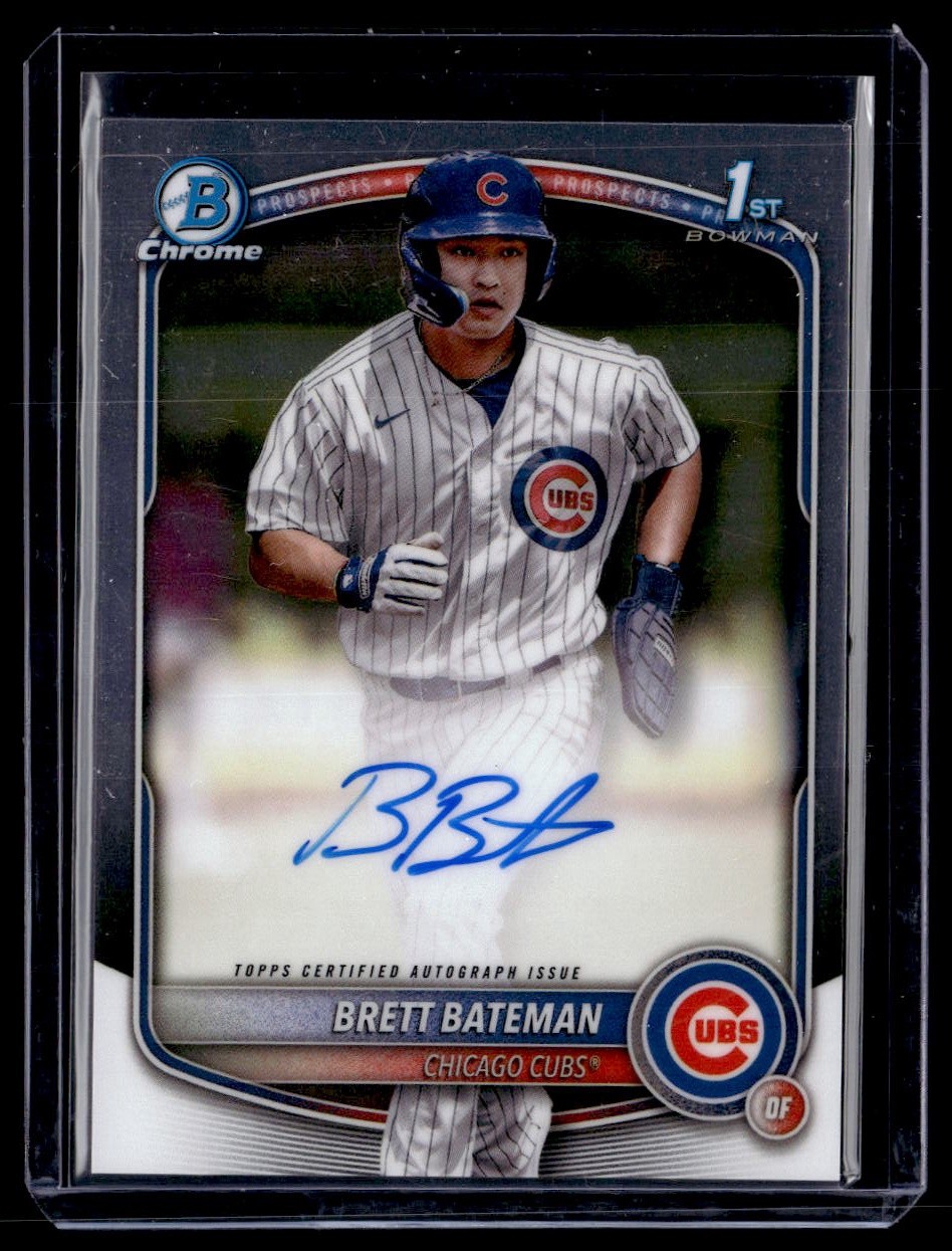 2025 Bowman Chrome #CPA-BBA Brett Bateman Prospect Autographs