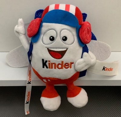 Kinder Überraschung Plüschtier Kuscheltier Ei Pilot Essen Werbung Sammlerstück