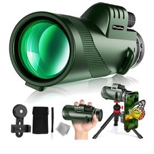 40X60 Monocular Telescope, High Power Monocular for Adults with Phone Adapter...