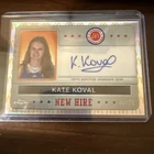 Kate Koval 2024 Topps Chrome McDonald's #NHB-KAT New Hire Auto /75