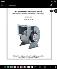 Double Inlet Centrifugal Fans