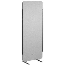 VIVO Gray 24 x 66 inch Privacy Panel Office Partition, Cubicle Room Divider