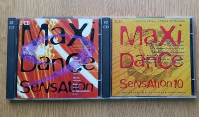 Maxi Dance Sensation 9, 10 - 1993  Sehr Gut - 2CD Sampler