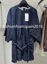 ZARA NEW WOMAN SHORT Z1975 BELTED DENIM DRESS BLUE XS-XL 2511/576/400