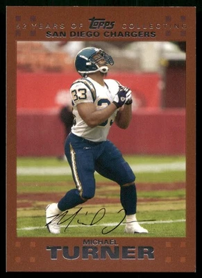 Michael Turner - 2007 Topps Football - Numbered /2007 #111 - Bild 1 von 2