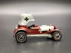 Vintage Hot Wheels 1969 "Red Baron" WW1 Helmet Redline Metallic Red
