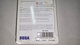 Sega Dreamcast VMU Visual Memory Unit Gray MK-50120 NIB New
