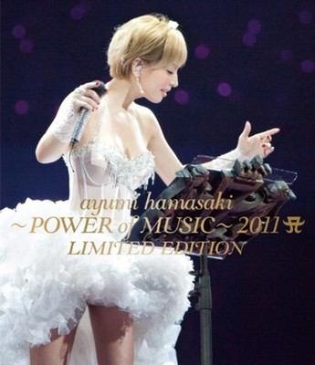 Power Of Music 2011 A Ayumi Hamasaki Limited Edition avex trax Blu-ray F/S Track