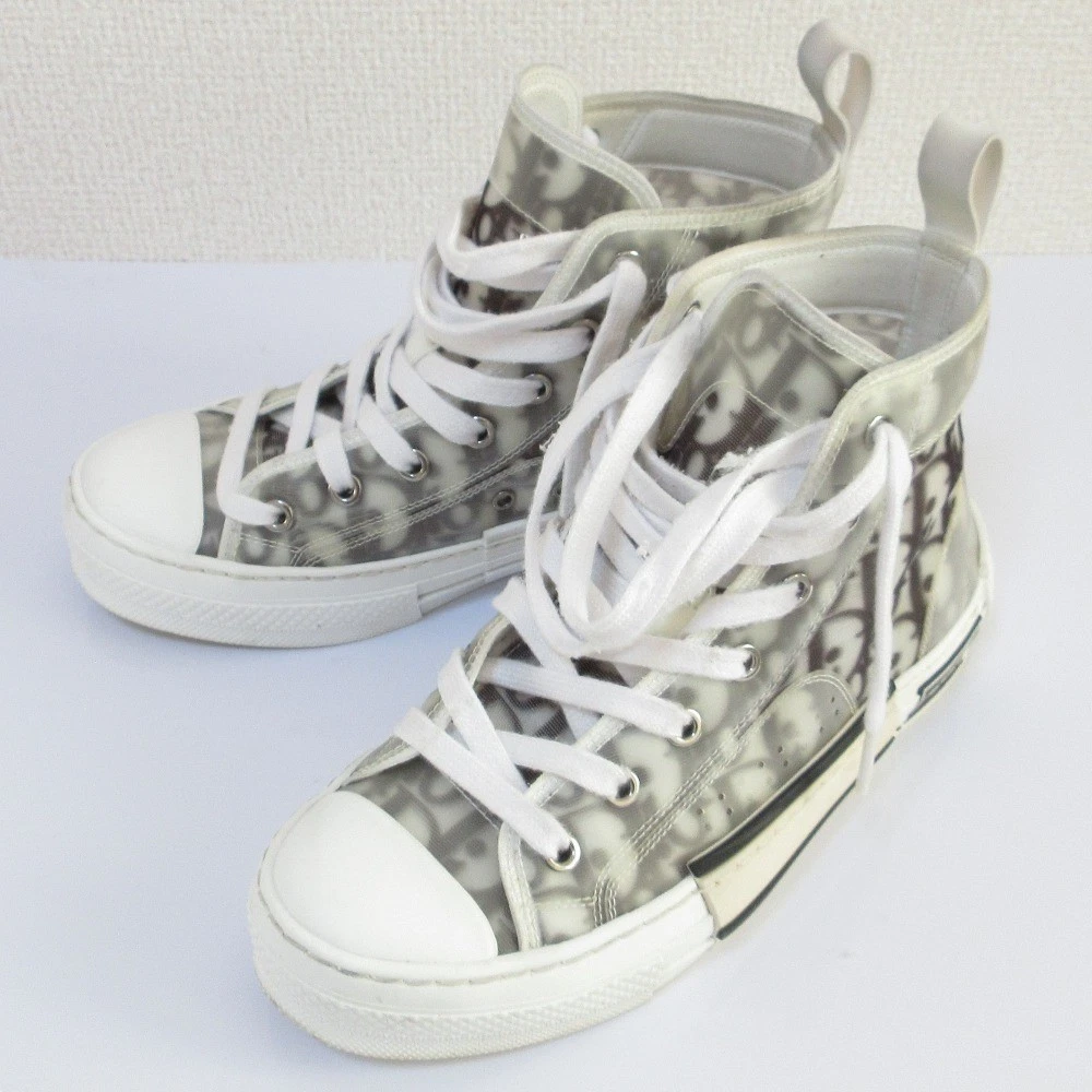 Baskets Good Christian Dior B23 motif trotteur semelle volume haute coupe 36 2