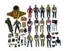 Vintage 1980s Hasbro GI/G.I. JOE ARAH Figure/Parts/Accessories/Weapons Lot of 54