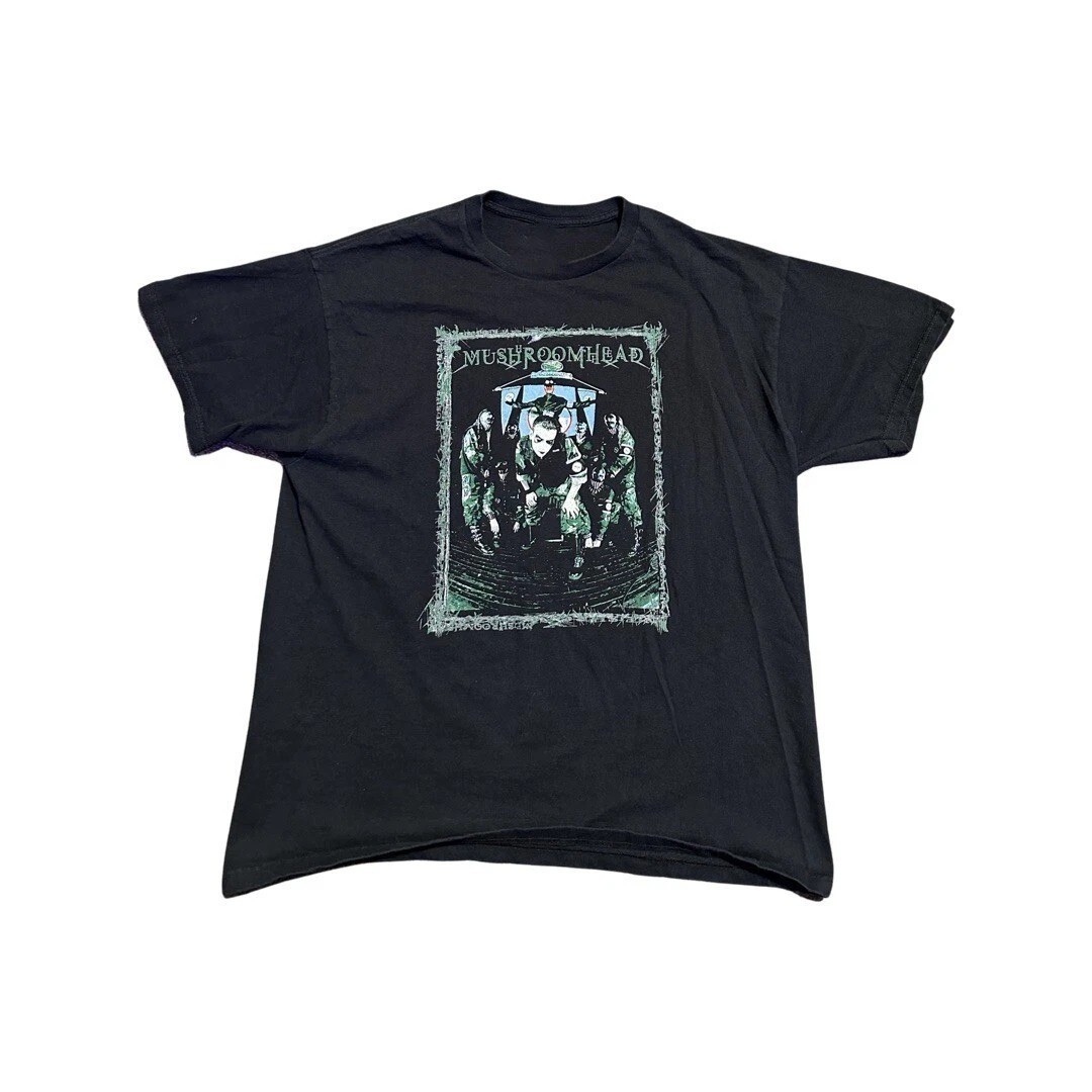 New Rare Mushroomhead Band Shirt Gift Funny Black All Size BL1719