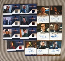 Star Trek Discovery Season 3 Relic & Autograph Cards (selezionare/scegliere)