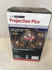 Gemmy LED Light Show Projection Plus Whirl A Motion and Static - NIB