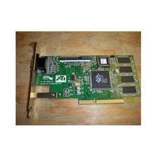 ATI 4MB AGP Video Card 109-52800-01 Rage IIC chipset 15-Pin VGA / D-Sub / Analog