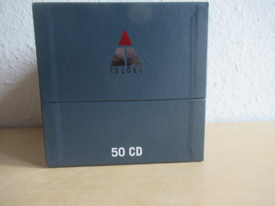 Teldec-50er CD Box-Various Artists-Alle Cover abgebildet-Schiff, Vengerov u.v.a. - Bild 2 von 4
