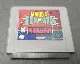 Nintendo Virtual Boy Lot w/Mario Tennis - Parts or Repair