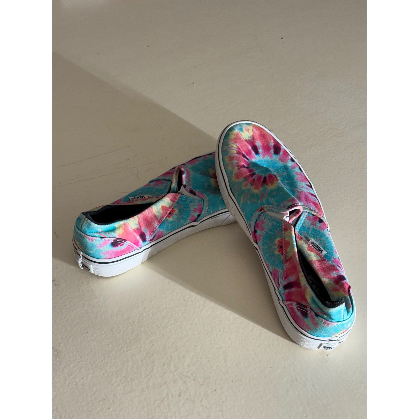 Vans Slip On Tie Dye Shoes Toddler Size 11K