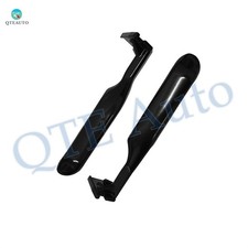 Pair Of 2 Lh Rh Black Metal Inside Door Handles For 1997 Ford F-250 Hd