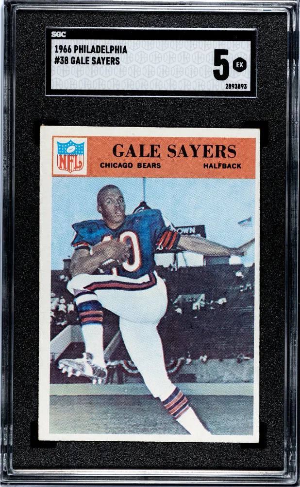 1966 Philadelphia Gale Sayers #38 SGC 5