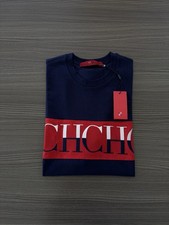 Carolina Herrera White Garment Dyed Pique Cotton Mens Polo Size XL Extra Large