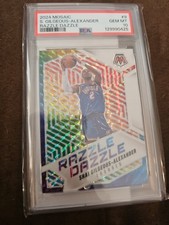 2024 Mosaic Shai Gilgeous-Alexander Razzle Dazzle PSA 10