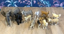 12 Pieces Collection of Schleich Animals Figures Lot Great Condition See Photos
