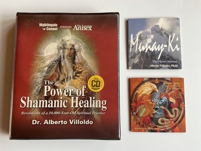 Dr Alberto Villoldo Shamanic CD Lot Power of Shamanic Healing MunayKi Journeying