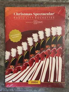 RADIO CITY ROCKETTES -2024 -CHRISTMAS SPECTACULAR PROGRAM/BOOK wSTICKERS -SEALED