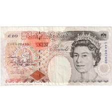 [#336383] Great Britain, 10 Pounds, EF