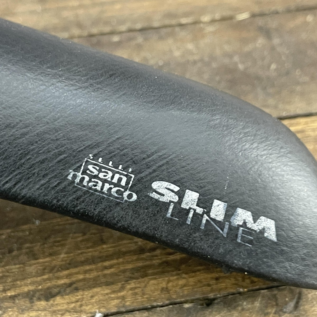 Selle San Marco Slim Line Saddle Black Racing Road Bike Seat 1990s