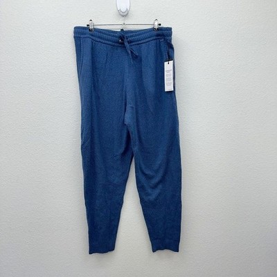 Glyder Washed Blue Merino Joggers Cotton Blend Pants Womens Plus Size 2x NEW