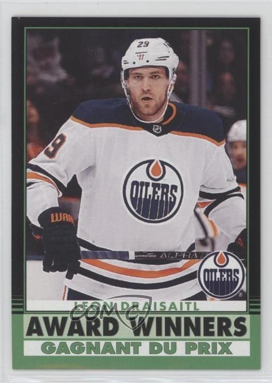 2020 Upper Deck O-Pee-Chee Retro Update Award Winners Black Leon Draisaitl 0u96