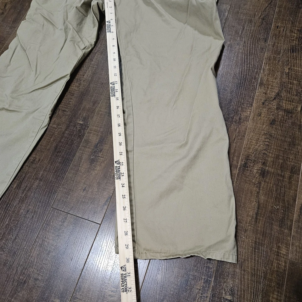 Mono caqui resistente al fuego RASCO FR sarga sin forro HRC2 42 largo Foto 4 de 4