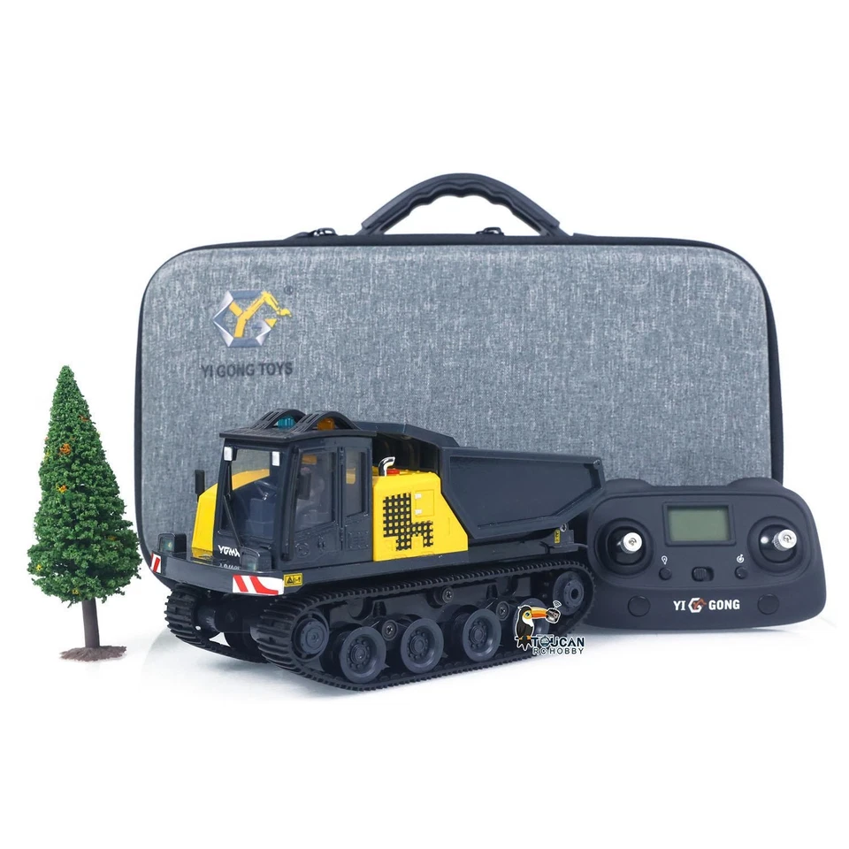 1:50 Panther T14R Electric RC Crawler Dump Truck RTR Tipper Toys Radio Battery - Image 3 of 4