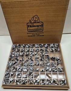 Howard Hot Foil Stamping Die Type:  18 Pt Youthline w/Tray Over 200 Dies - C3