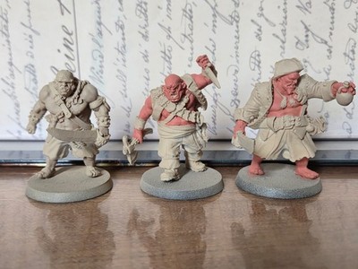 3 Oger Piraten, Crewman #1 - Bloodsail Ogres - Titan Forge Miniatures AoS, GW