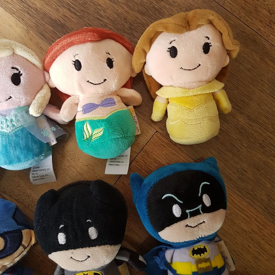 Hallmark ITTY BITTIES Stuffed Plush Soft Toy Bundle Disney Marvel DC Star Wars - Изображение 4 из 4