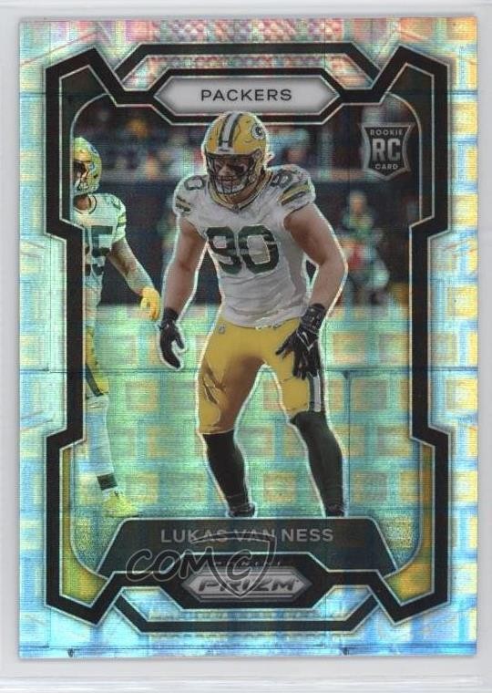 2023 Panini Prizm Rookies Pandora 246/400 Lukas Van Ness #336 Rookie RC 11yh