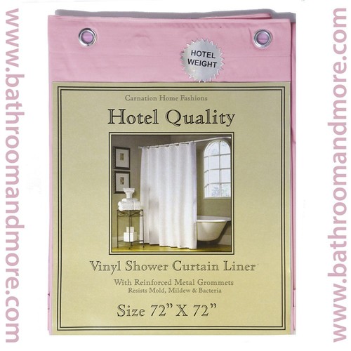 Heavy Weight Hotel Quality 8-gauge Vinyl Shower Liner: 72" x 72" 4 Colors - 第 20/29 張圖片