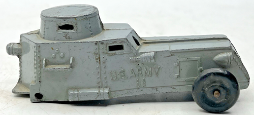 Gilbert American Flyer 3/16" O Gauge 472 Vehicle Unloading Car w/Load & Couplers - Picture 13 of 14