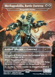 Mechagodzilla, Battle Fortress - Hangarback Walker - Foil - Welcome Back Promo x