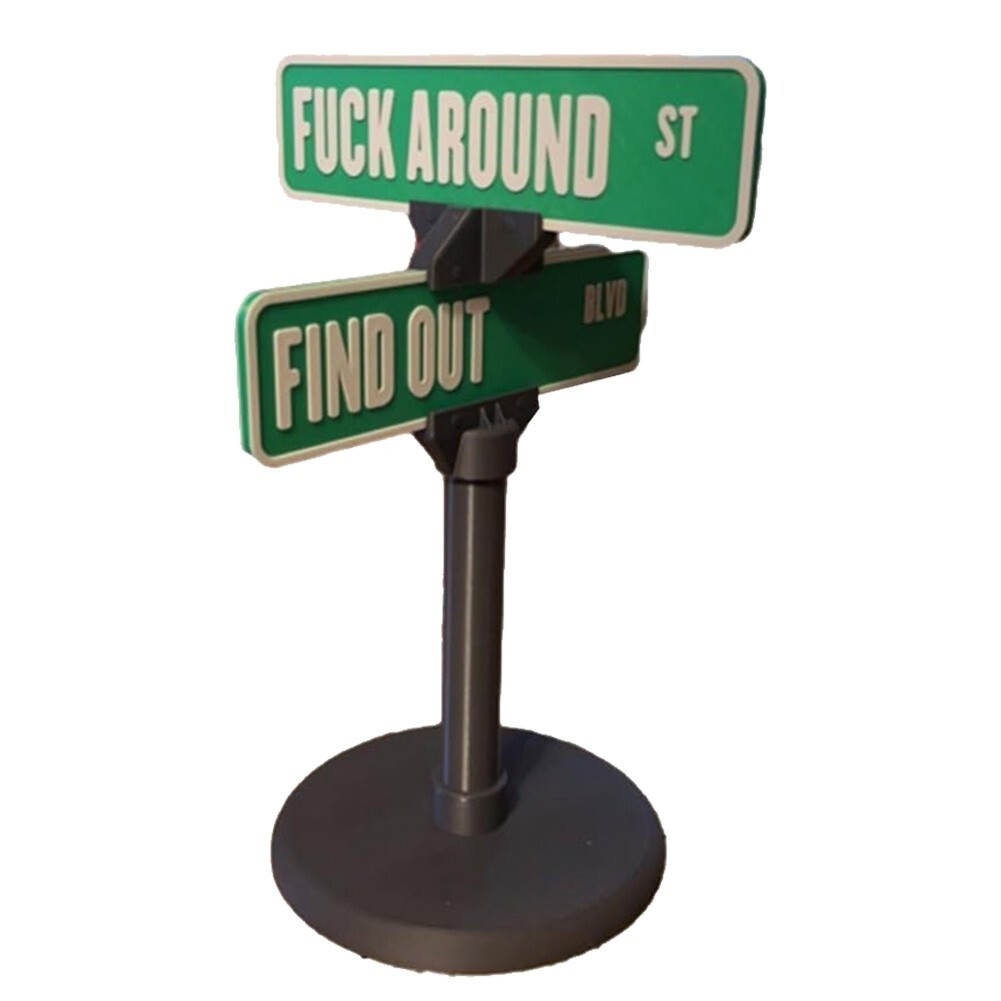 Stand Out with these 3D Printed Road Sign Ornaments Great for Road Trip Lovers