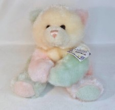 Teddy Bear Flopsies by Aurora Soft Pastel Body with Beans With Tag 10 1/2 inches