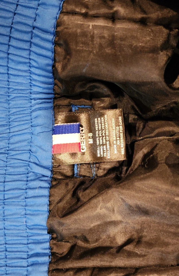 GERRY Youth Snow Tech Ski Pants Water/Wind Repellent, COBALT Sz M-8 — 第 4/4 张图片